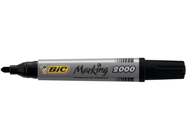 Imagen ROTU. PERMANENT MARKING 2000 NEGRO BIC