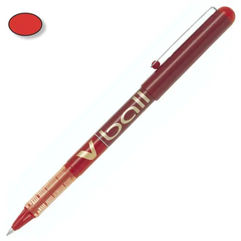 Imagen ROLLER PILOT V7 BALL ROJO