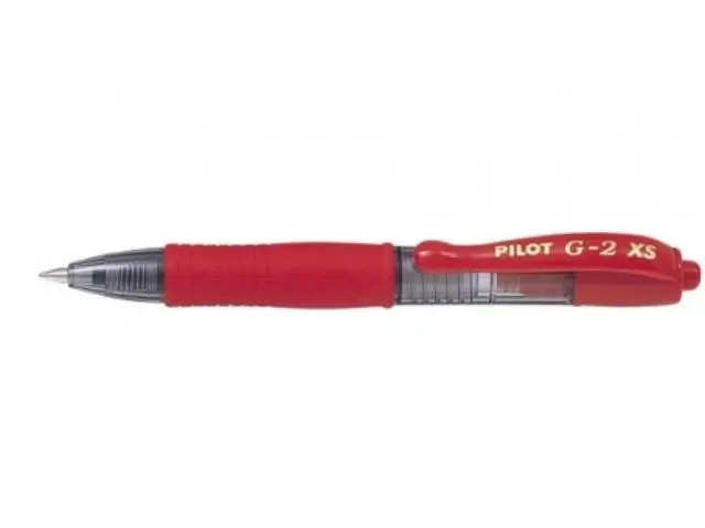 Imagen BOLIGRAFO PILOT G-2 PIXIE ROJO