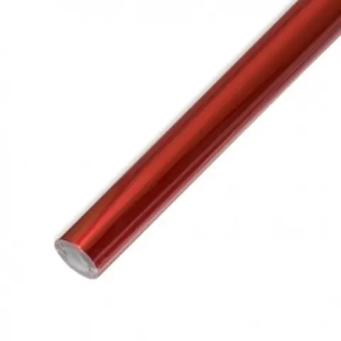 Imagen ROLLO PAPEL CHAROL ROJO METALIZADO 0,5X10 MT. MGK