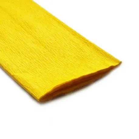 Imagen PAPEL CRESPN AMARILLO 0,50x2,5 MT. FIXO