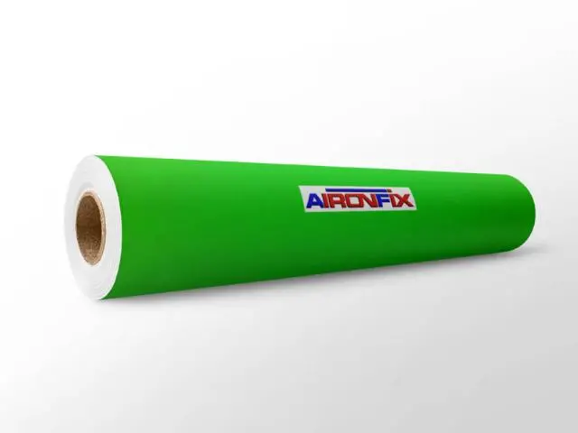 Imagen PAPEL ADHESIVO 0,45X1MTR. VERDE FLOR. AIRONFIX