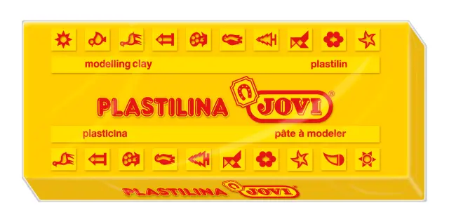 Imagen PLASTILINA JOVI MEDIANA AMARILLO OSCURO