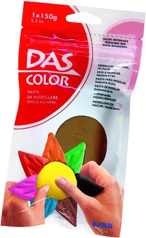 Imagen PASTA MODELAR MARRON 150 GRS. DAS