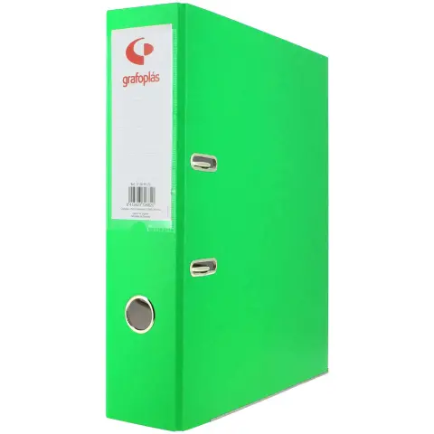 Imagen ARCHIVADOR PALANCA F VERDE CLARO. GRAFOPLAS