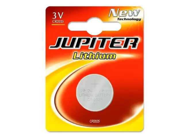 Imagen BLISTER 1 PILA BOTON LITIO CR2025. JUPITER