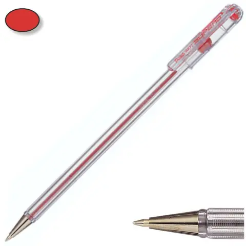 Imagen BOLIGRAFO PENTEL SUPERB ROJO