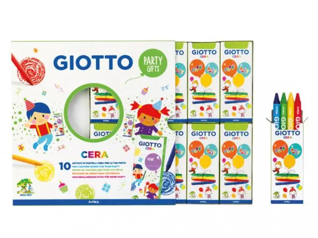 Imagen CERAS DE COLORES PARTY GIOTTO