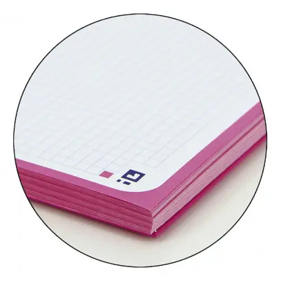 Imagen CUADERNO A4 5MM 80H 90GRS. MICRO. FUCSIA. OXFORD  2