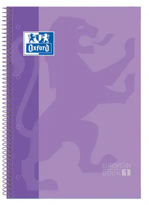 Imagen CUADERNO A4 5MM 80H. 90GR. MICRO. VIOLETA. OXFORD