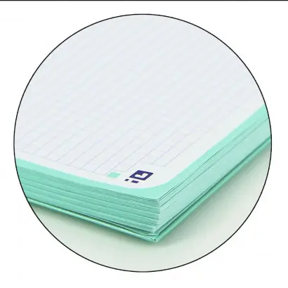 Imagen CUADERNO A4 5MM 80H. 90GR. MICRO. ICE MINT. OXFORD 2