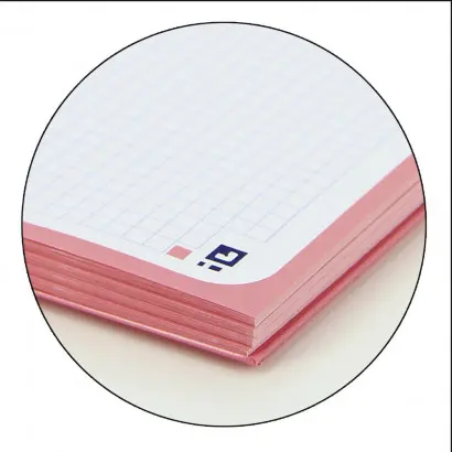 Imagen CUADERNO A4 5MM 80H. 90GR. MICRO ROSA CHICLE. OXFORD 2
