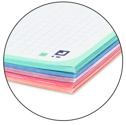 Imagen CUADERNO A4 5MM 120H. 90GR. MICRO. COLORES TENDENCIA. OXFORD 3