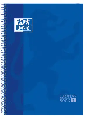 Imagen CUADERNO A4 5MM 80H 90GRS. MICRO. AZUL. OXFORD 