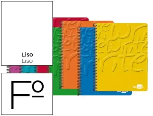 Imagen CUADERNO F LISO 80H. 75 GRS. LIDERPAPEL