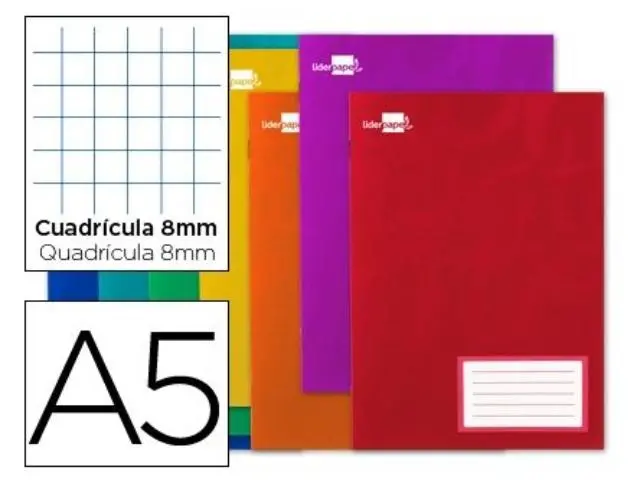 Imagen LIBRETA 4 8MM 32H. 60 GR. LIDERPAPEL