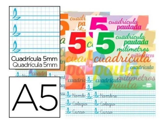 Imagen LIBRETA 4 5 MM. 32 H. 70 GR. LIDERPAPEL