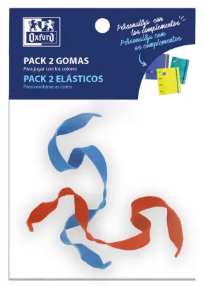 Imagen PACK 2 GOMAS ELSTICAS. OXFORD