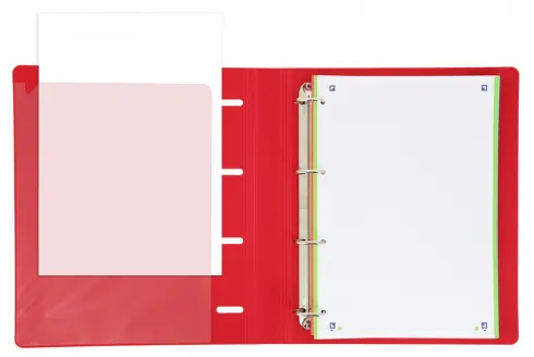 Imagen CARPEBLOCK A4+ ROJO. OXFORD LIVE & GO 2