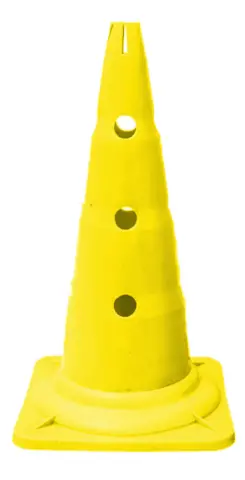 Imagen CONO AMARILLO PVC 52 CM.