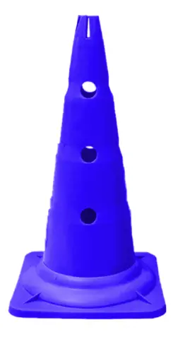 Imagen CONO AZUL PVC 52 CM.