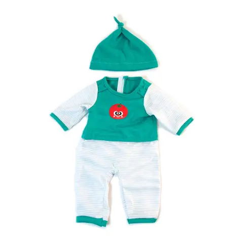 Imagen PIJAMA FRIO VERDE RAYAS CHICO 38 CM.