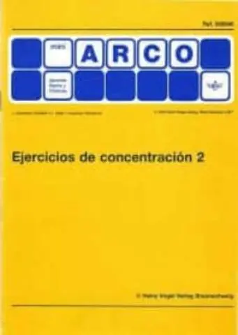 Imagen MINI-ARCO: EJERCICIOS DE CONCENTRACION 2