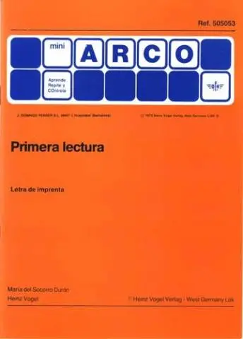 Imagen MINI-ARCO: PRIMERA LECTURA 