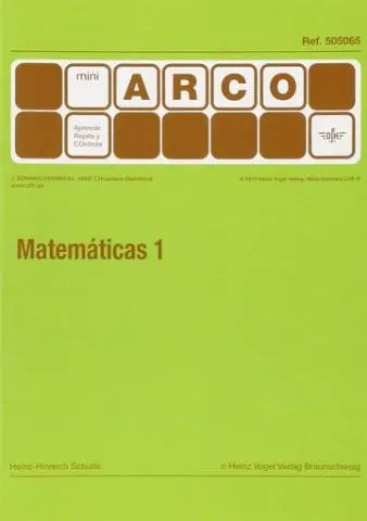 Imagen MINI-ARCO: MATEMATICAS 1