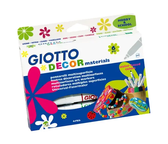 Imagen ROTULADOR DECOR MATERIALS. C/6