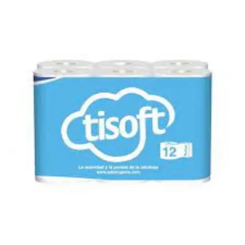 Imagen PAPEL HIGIENICO 108 ROLLOS. TISOFT BASIC