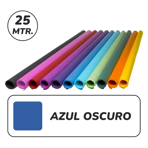 Imagen PAPEL KRAFT AZUL OSCURO 1X25M. SDP