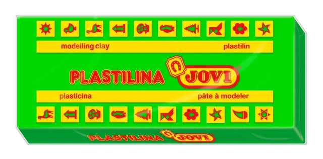 Imagen PLASTILINA JOVI MEDIANA VERDE CLARO