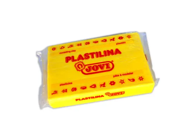 Imagen PLASTILINA JOVI GRANDE AMARILLO OSCURO 2