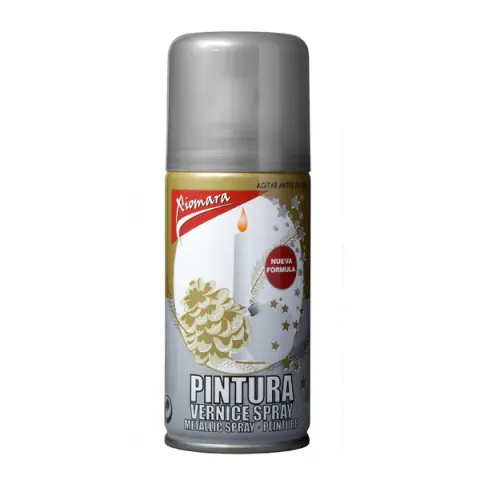 Imagen SPRAY PINTURA PLATA 