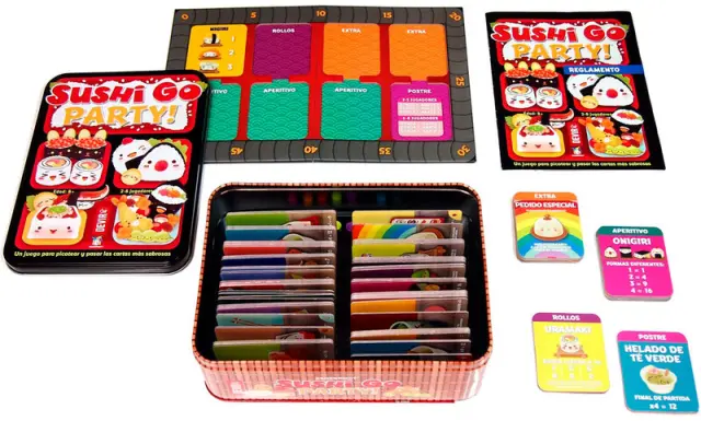 Imagen JUEGO DE MESA SUSHI GO PARTY