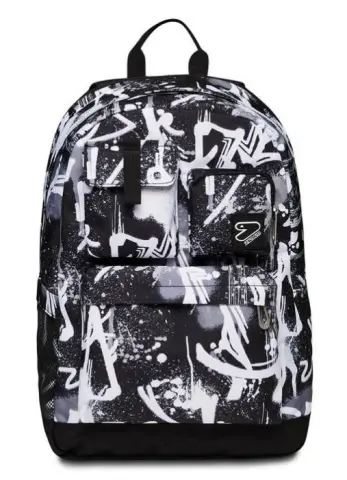 Imagen MOCHILA DOBLE COMPARTIMIENTO EXPANDIBLE. SILVER. SEVEN