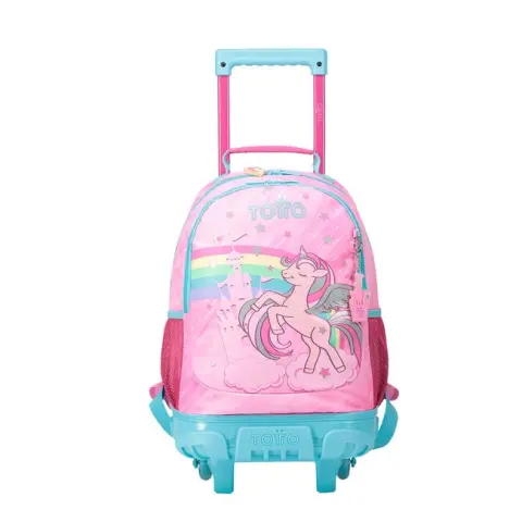 Imagen MOCHILA CON RUEDAS FANTASA Y UNICORNIO. TOTTO