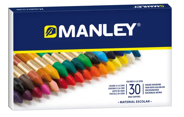 Imagen CERAS COLORES MANLEY. C/30