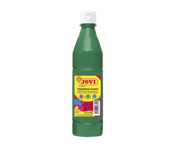 Imagen TEMPERA LIQUIDA VERDE OSCURO JOVI. 500 ML