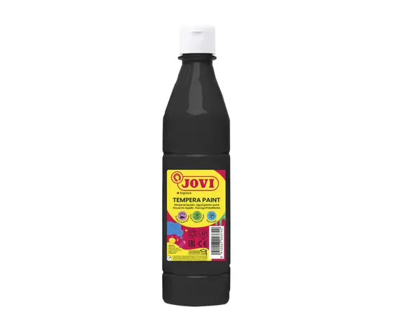 Imagen TEMPERA LIQUIDA NEGRO JOVI. 500 ML