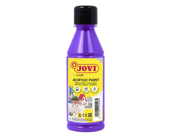 Imagen PINTURA ACRILICA VIOLETA JOVIDECOR. 250 ML.