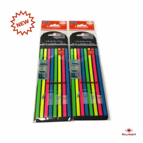 Imagen PACK 160 NOTAS SEALADORAS LINEAS ACETATO