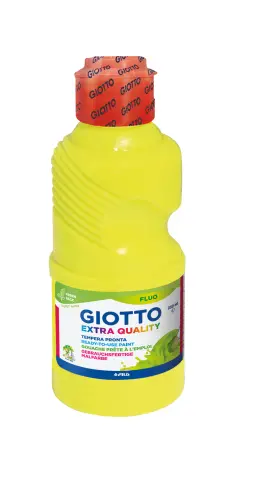 Imagen TEMPERA FLUOR AMARILLO GIOTTO 250 ML
