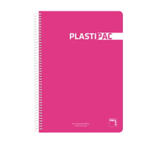 Imagen CUADERNO F 4MM. PACSA PLASTIPAC