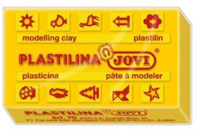 Imagen PLASTILINA JOVI PEQUEA AMARILLO OSCURO