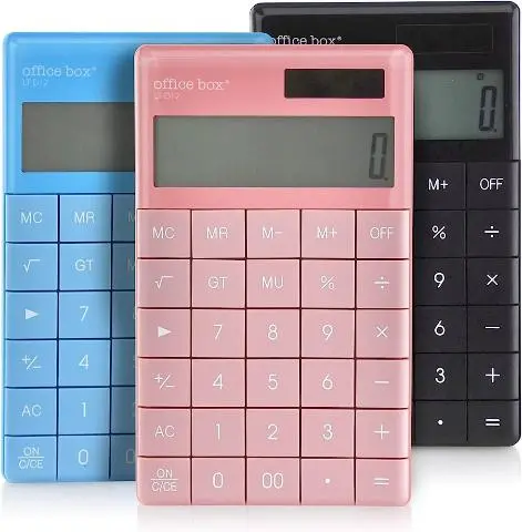 Imagen CALCULADORA LT-D12 ROSA