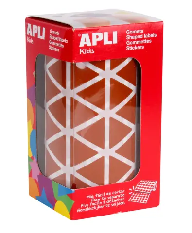 Imagen ROLLO GOMETS TRIANGULO 20 MM MARRON 