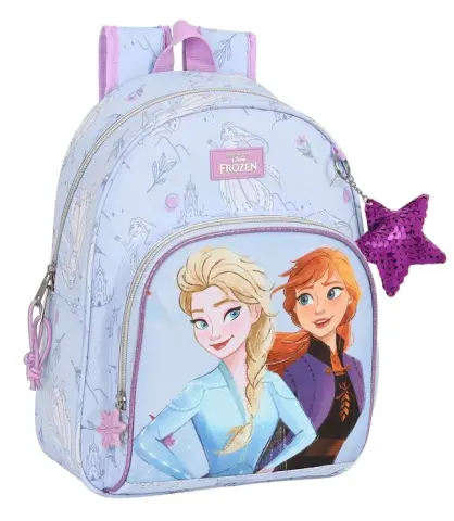 Imagen MOCHILA INFANTIL ADAPTABLE A CARRO FROZEN II BELIEVE. SAFTA