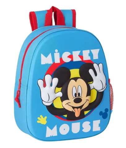 Imagen MOCHILA GUARDERIA 3D MICKEY MOUSE. SAFTA